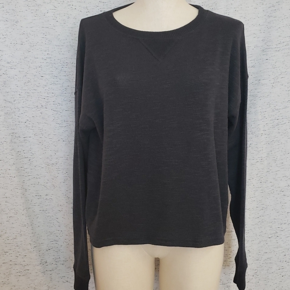 Abercrombie Gray Blue Pullover Sweater